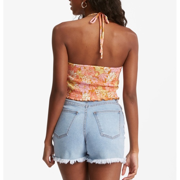 BILLABONG ☀️ Feels Like Summer Halter Top - Picture 5 of 5